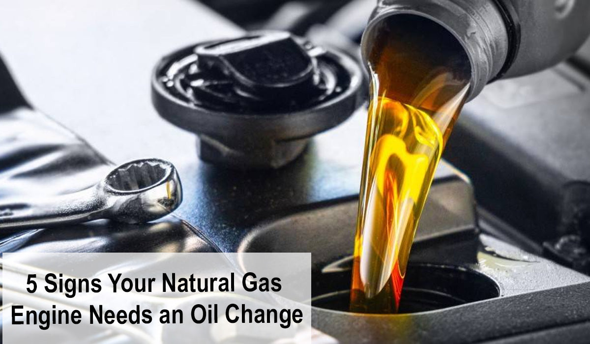 5 Signs Your Natural Gas Engine Needs an Oil Change