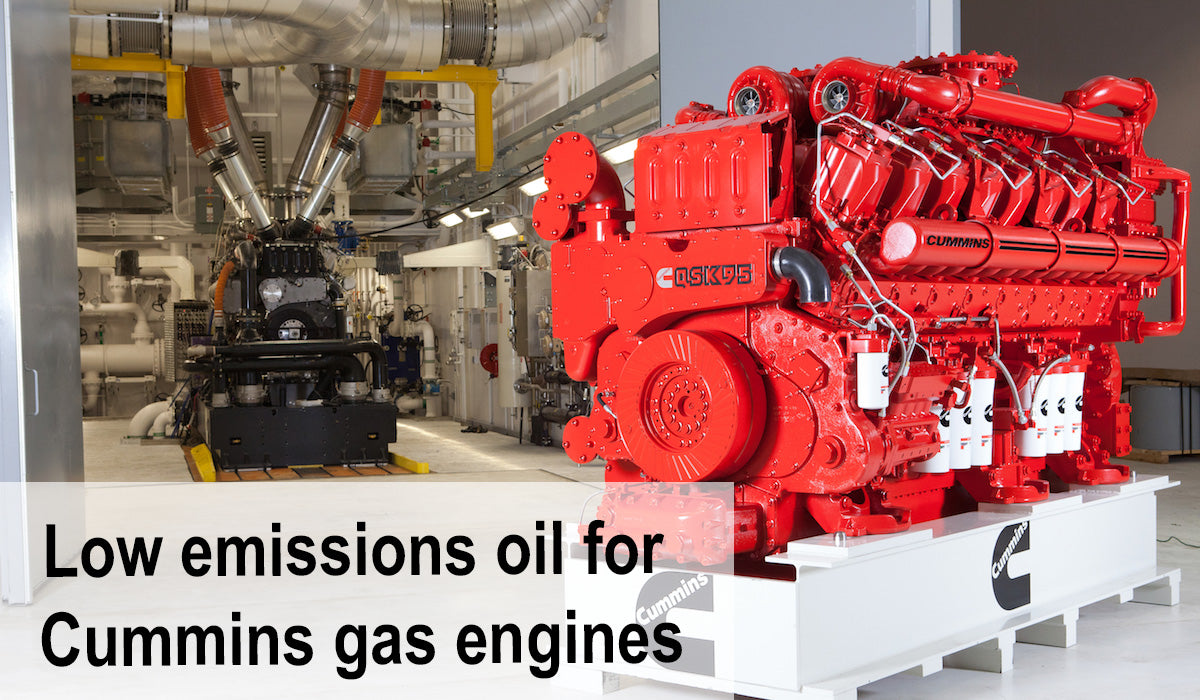 Low Emissions Oil for Cummins Gas Engines: A Smart Choice for Cleaner Performance