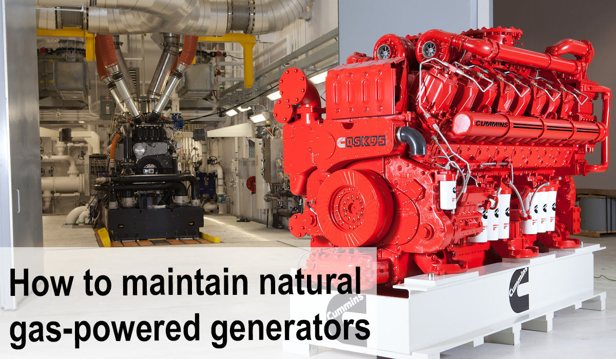 How to Maintain Natural Gas-Powered Generators for Peak Perf