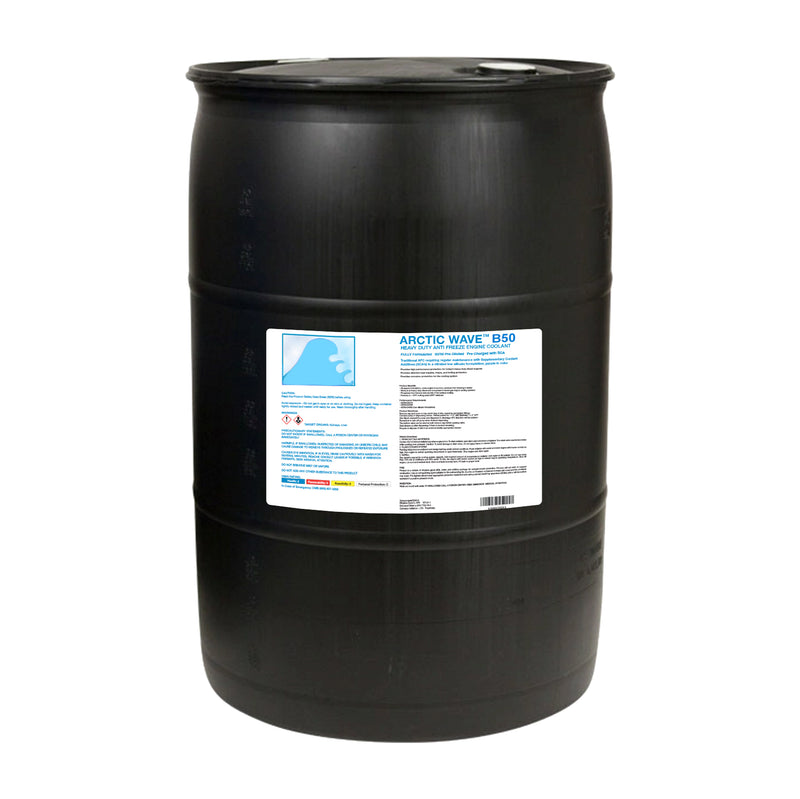Heavy Duty Extended Life Antifreeze & Coolant - 50/50 - Blue - 55 Gallon Drum