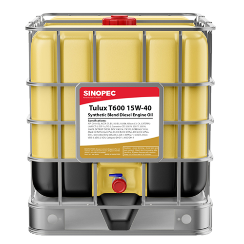 15W40 Syn Blend Heavy Duty Diesel Engine Oil - 275 Gallon Tote