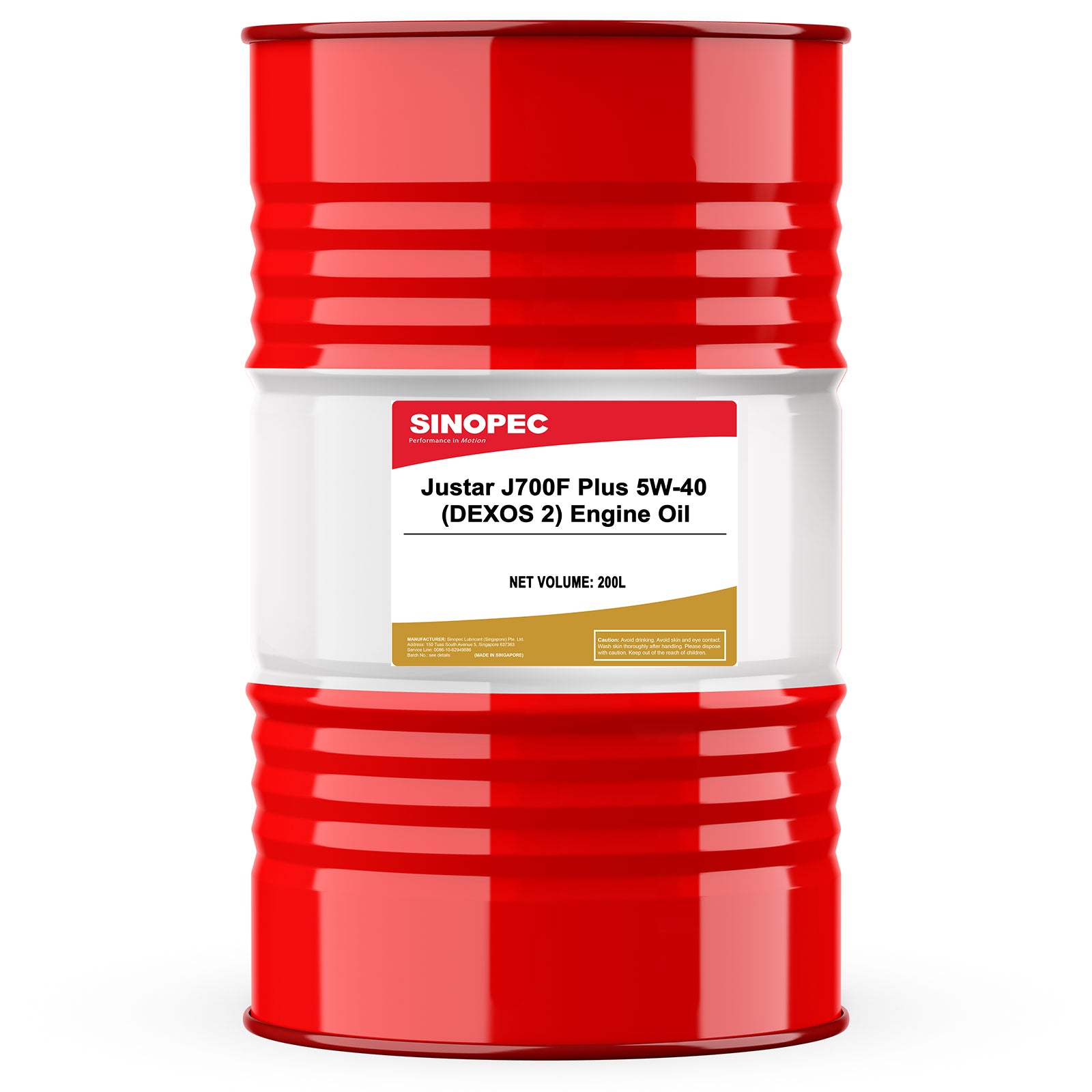 5W-40 Euro Full Synthetic Engine Oil - 55 Gallon Drum