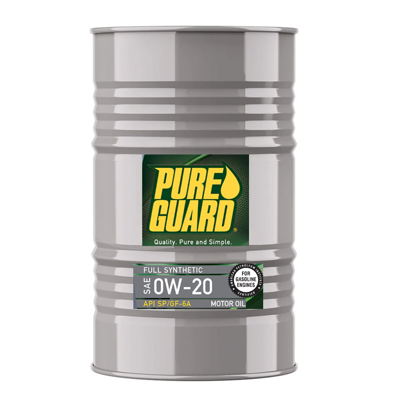 0W20 Full Synthetic Gasoline Engine Oil - 55 Gallon Drum
