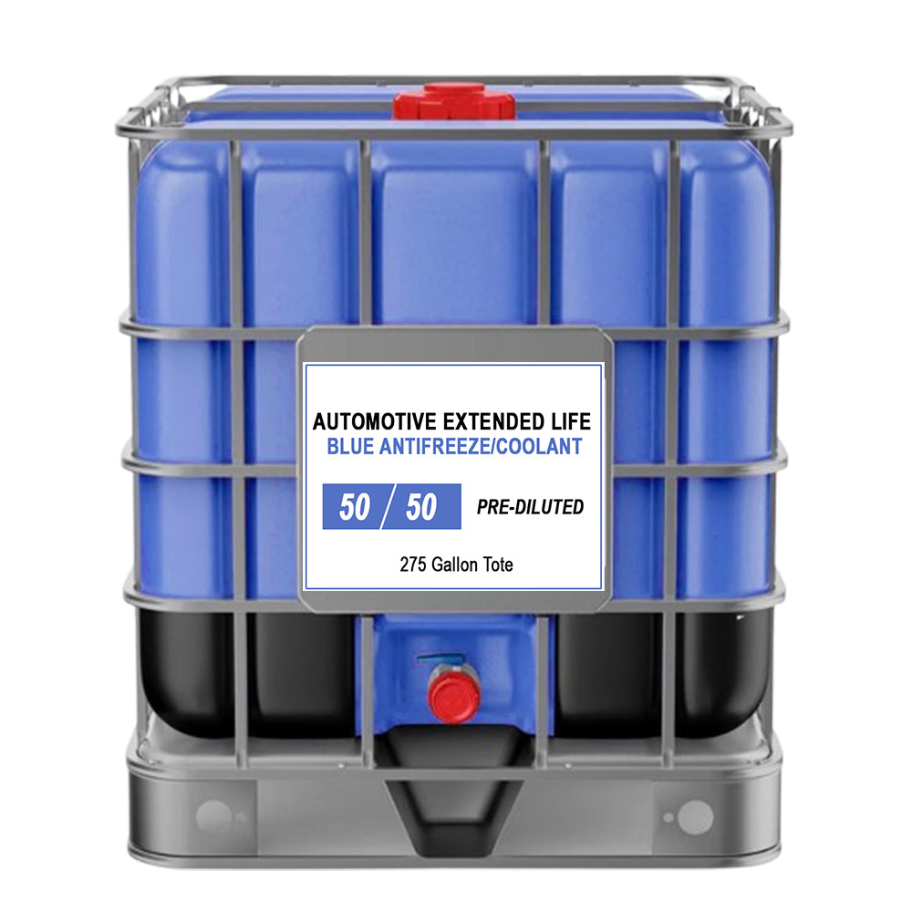Blue 50/50 Asian Vehicle Extended Life Antifreeze - 275 Gallon Drum