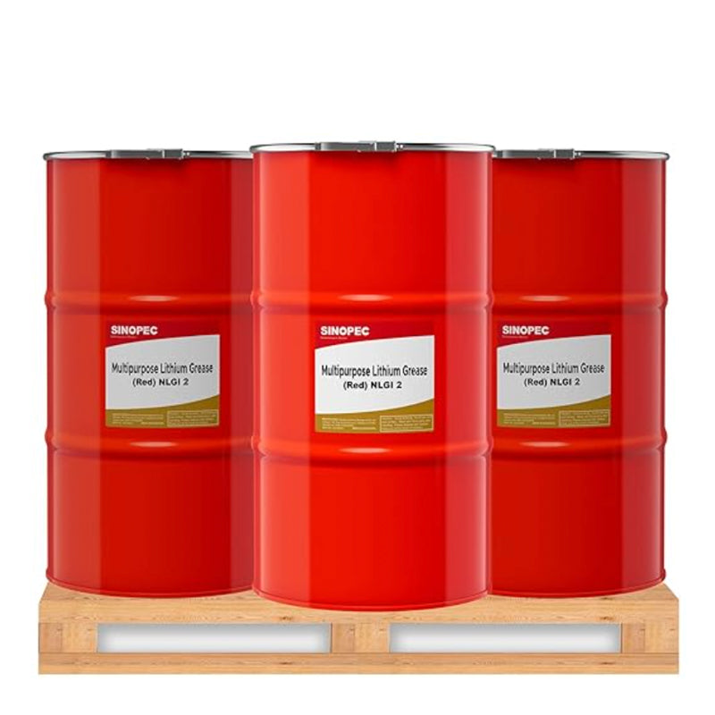 Red Lithium Multi-Purpose Grease NLGI 2 - (3) 120 lb Keg
