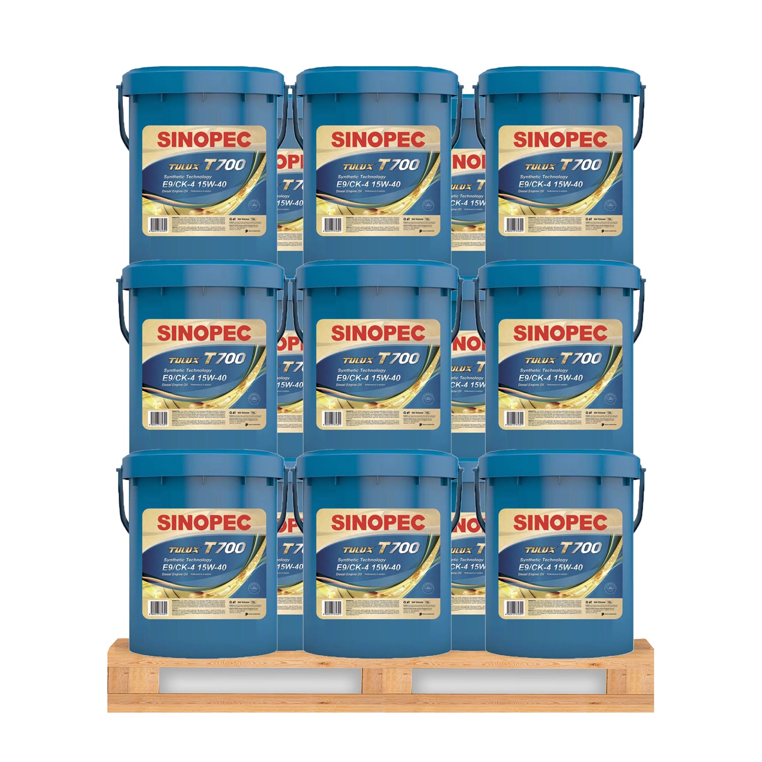 15W40 Synthetic Diesel Engine Oil - (36 Pack) 5 Gallon Pails