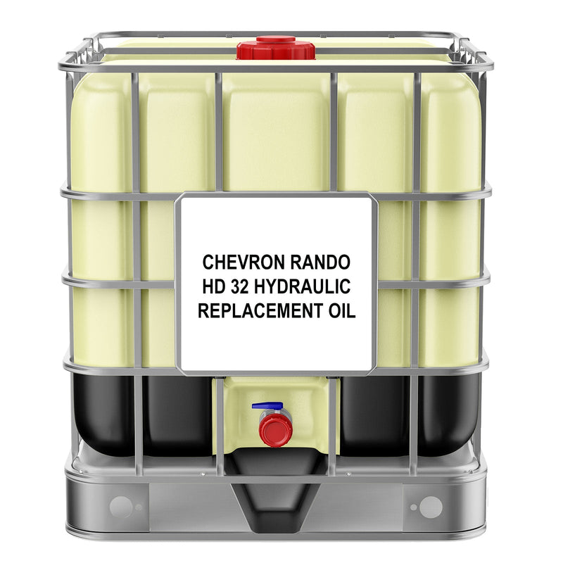 Chevron Rando HD 32 Hydraulic Replacement Oil by RDT.
