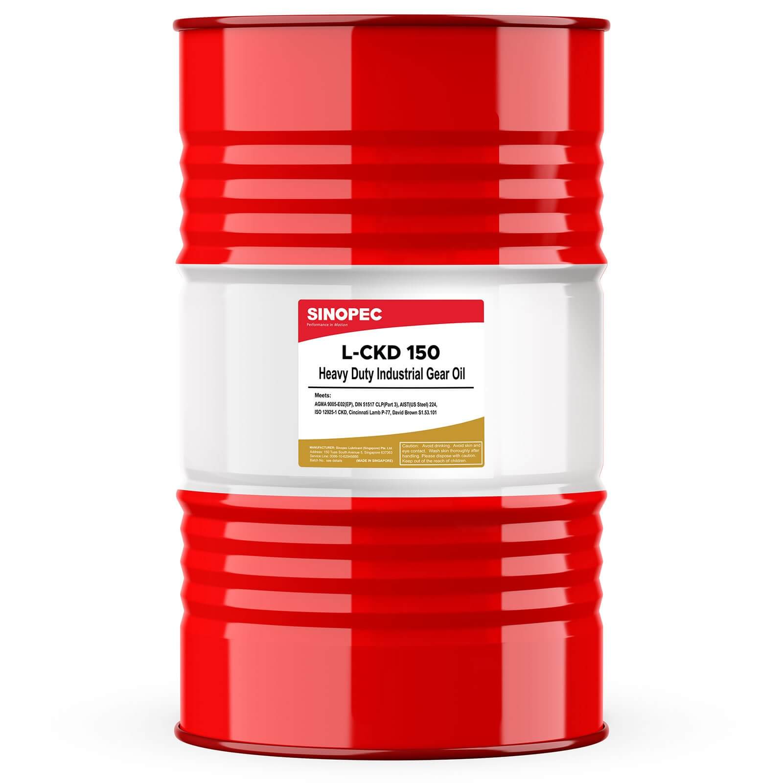 Sinopec Heavy Duty EP Gear Oil, ISO VG 150, AGMA 4