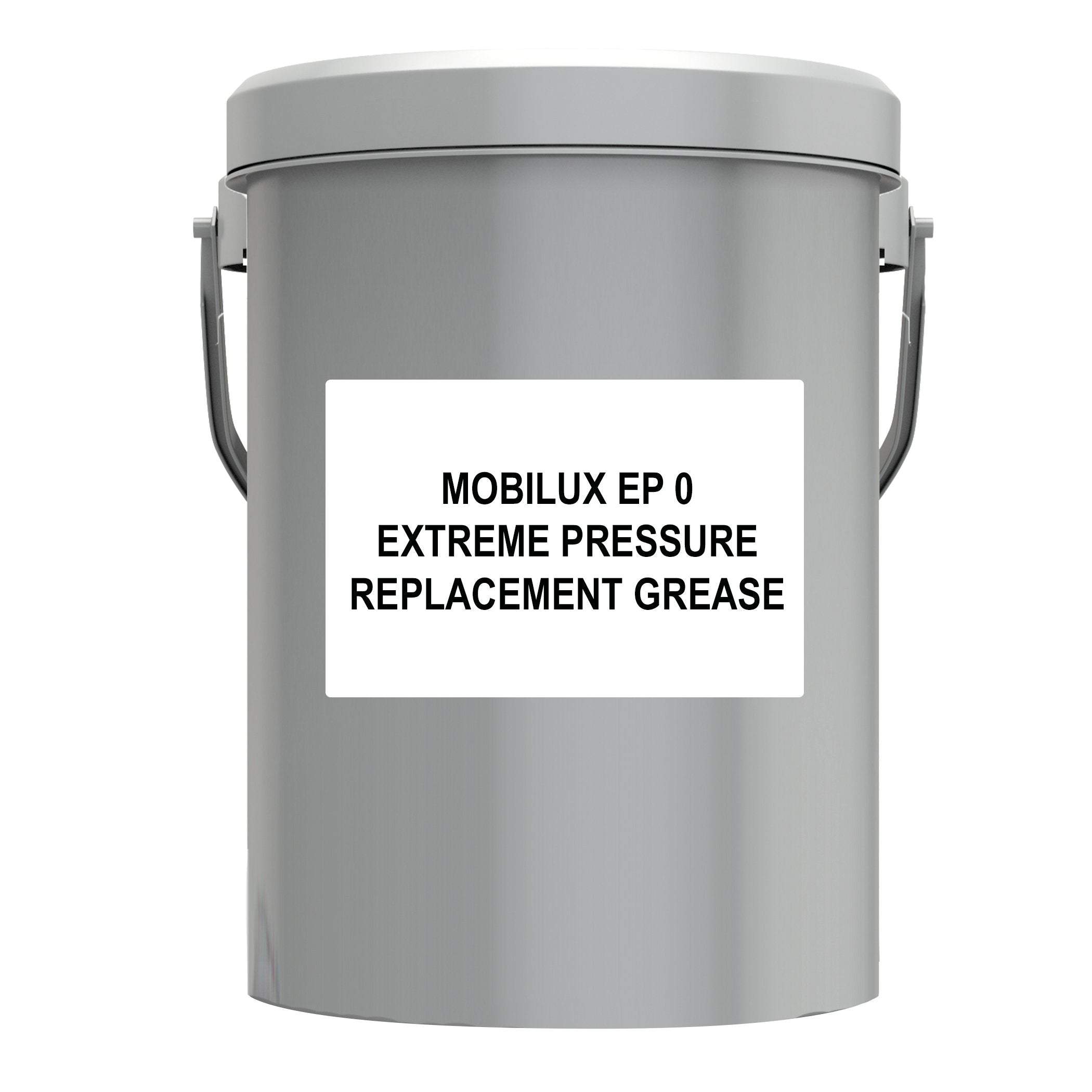 Mobilux EP 0 Extreme Pressure Replacement Grease Grease BuySinopec.com 35LB Pail