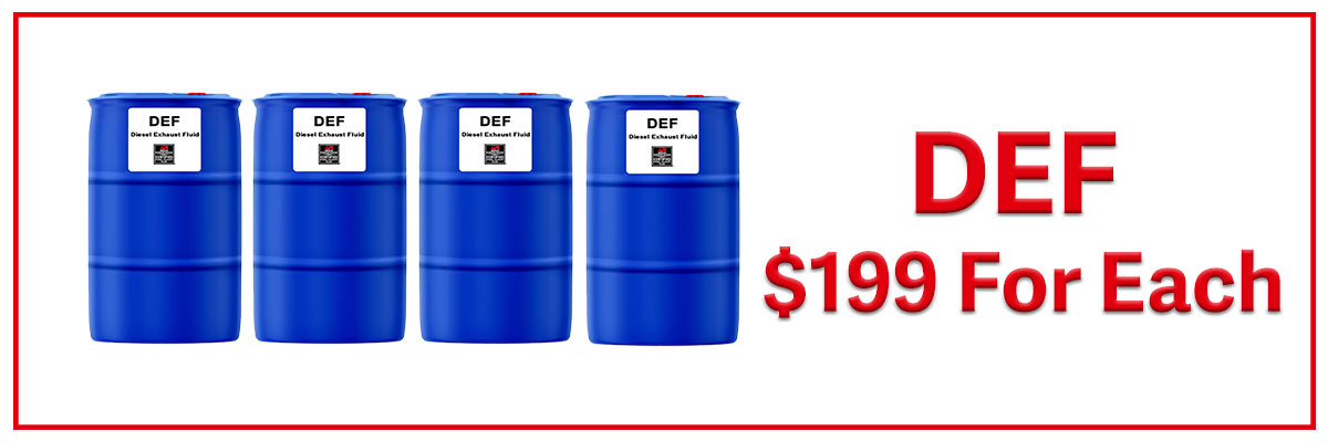 Stock Up and Save: DEF at Just $199 per 55-Gallon Drum!