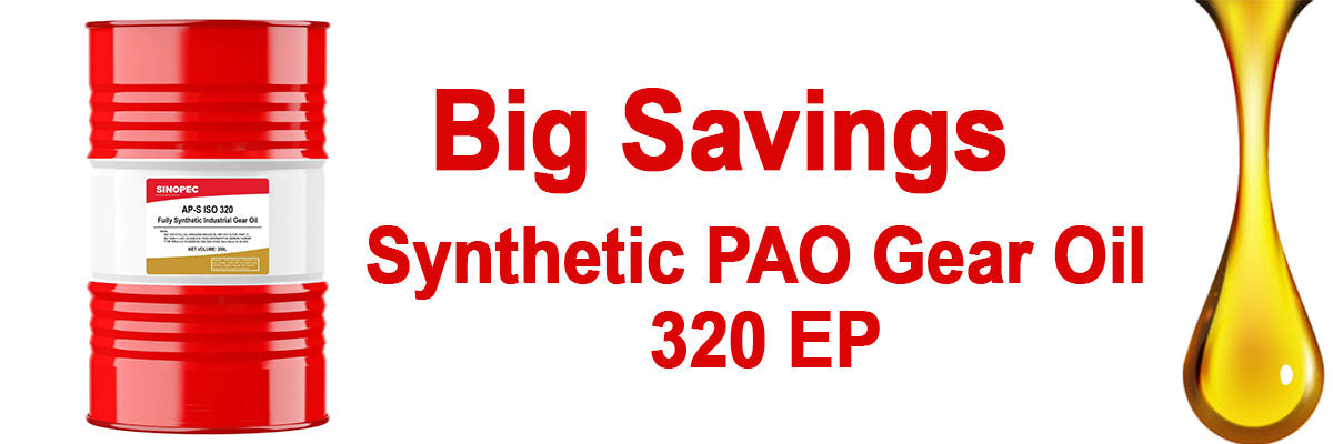 Shop Now: Synthetic PAO Gear Oil 320 EP