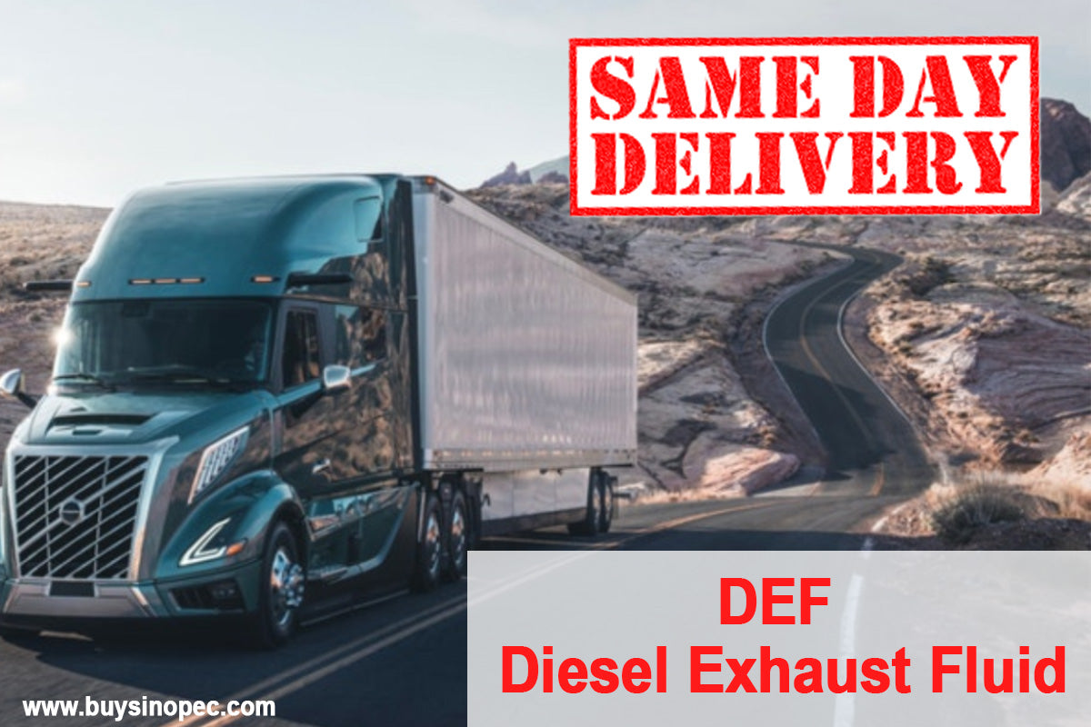 Same-Day Delivery for DEF - Diesel Exhaust Fluid