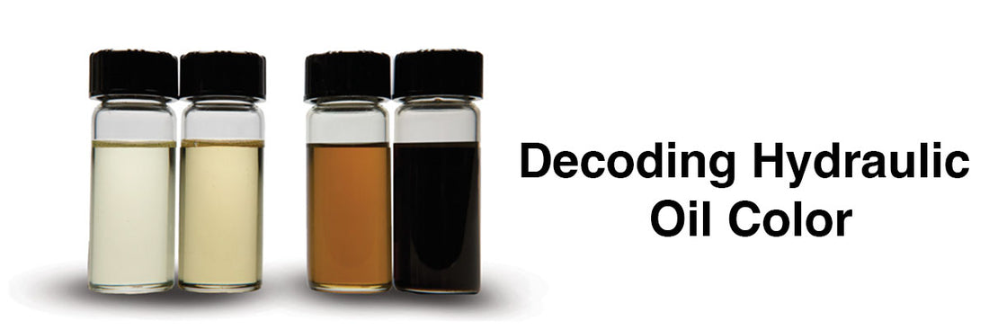 Decoding Hydraulic Oil Color: What It Reveals About Your System's Heal