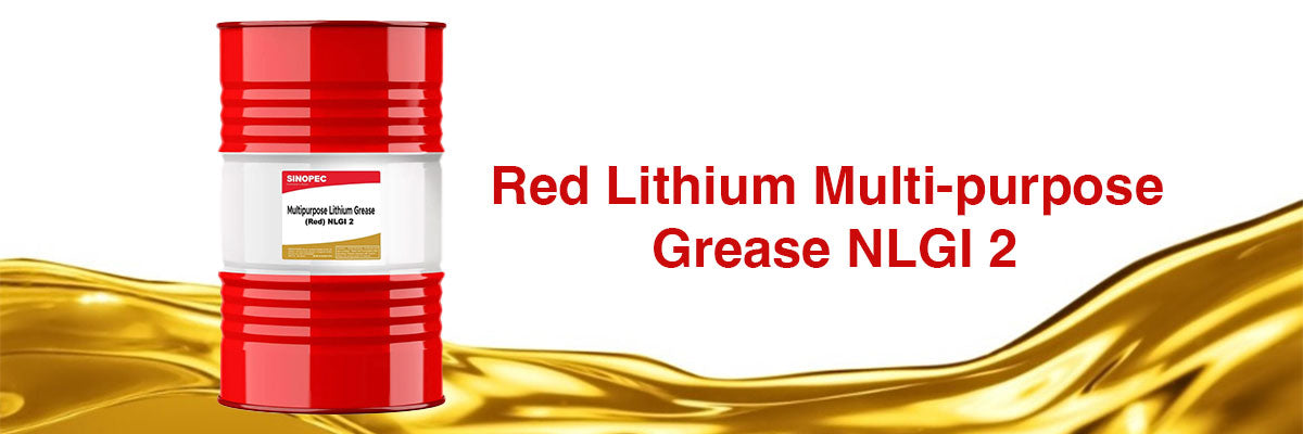 Boost Your Machinery's Performance with Sinopec Red Lithium Multi-purpose Grease