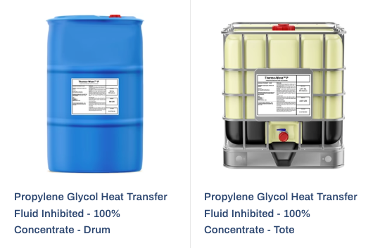 Supplier PROPYLENE GLYCOL-BASED Stationary Engine Heat Transfer Fluid