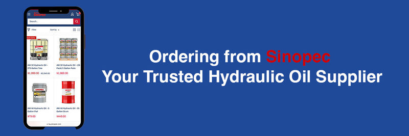 Ordering from Sinopec: Your Trusted Hydraulic Oil Supplier