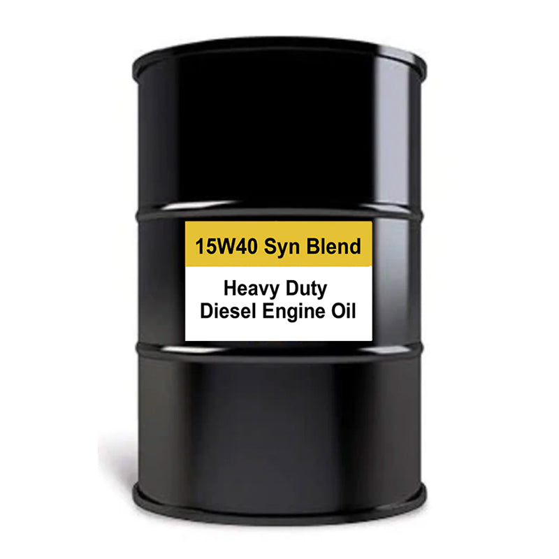 15W40 Syn Blend Heavy Duty Diesel Engine Oil - 55 Gallon Drum