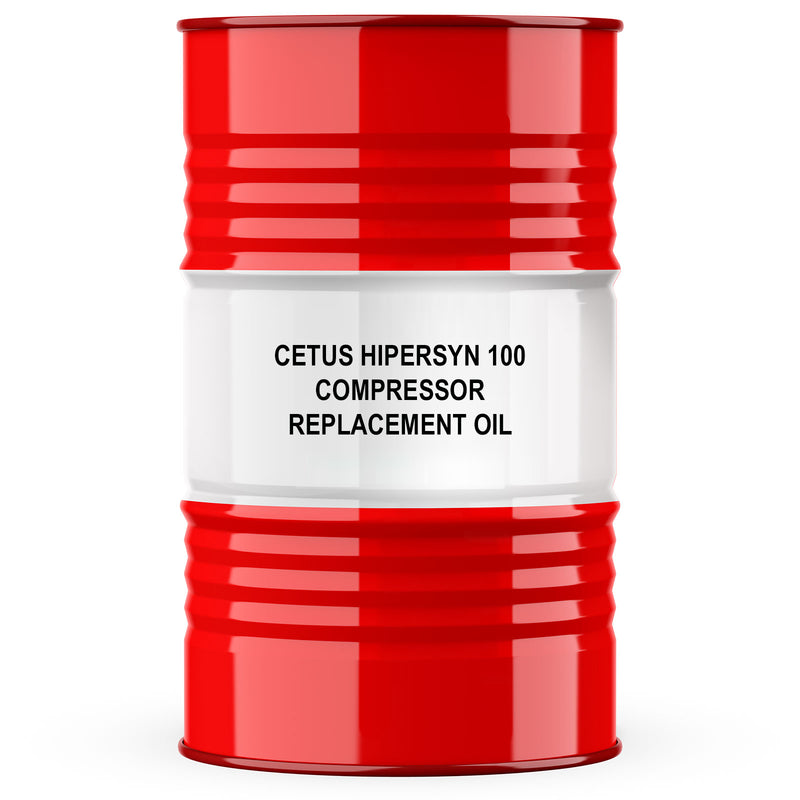 Chevron Cetus HiPerSYN 100 Compressor Replacement Oil by RDT - 55 Gallon Drum