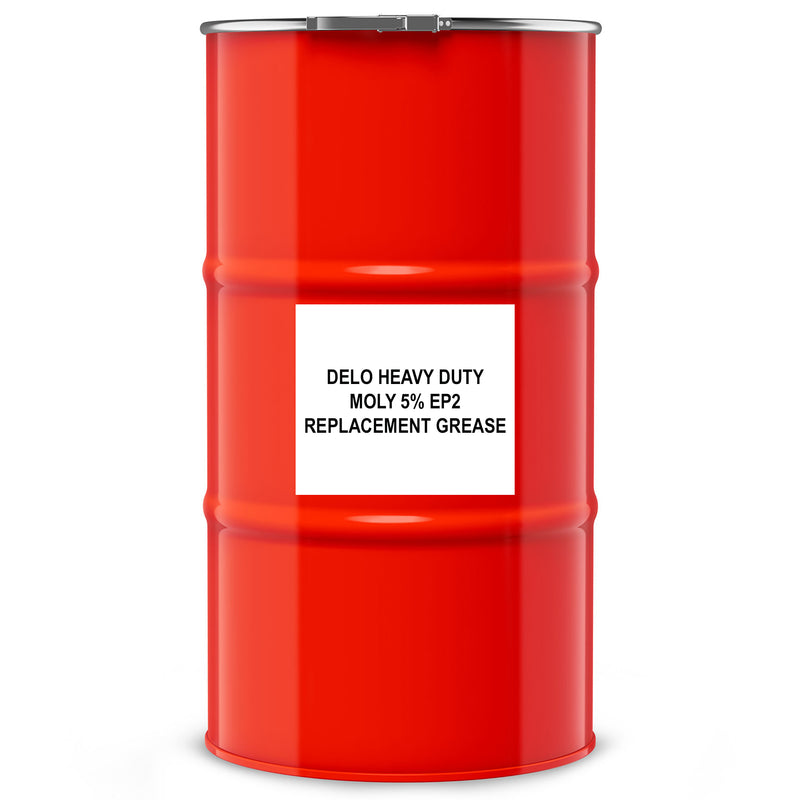 Chevron Delo Heavy Duty Moly 5% EP2 Replacement Grease by RDT - 120LB Keg