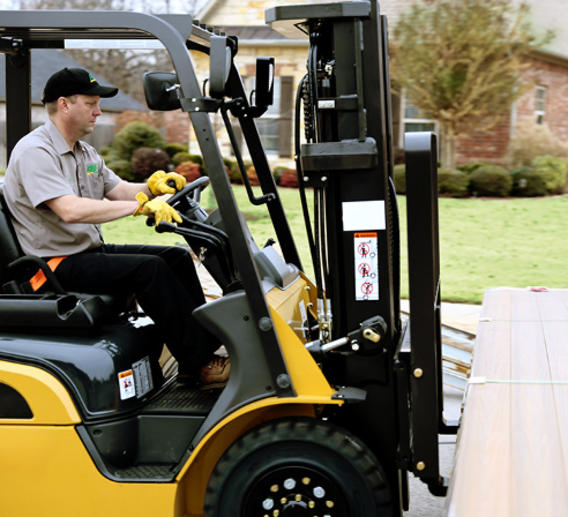 Home Business with Forklift Delivery Service