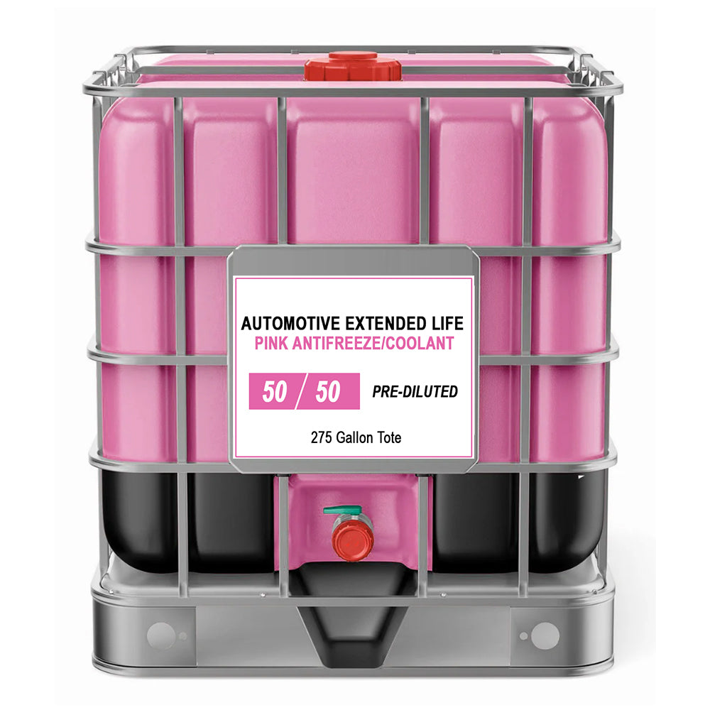Pink 50/50 Asian Vehicle Extended Life Antifreeze - 275 Gallon Drum