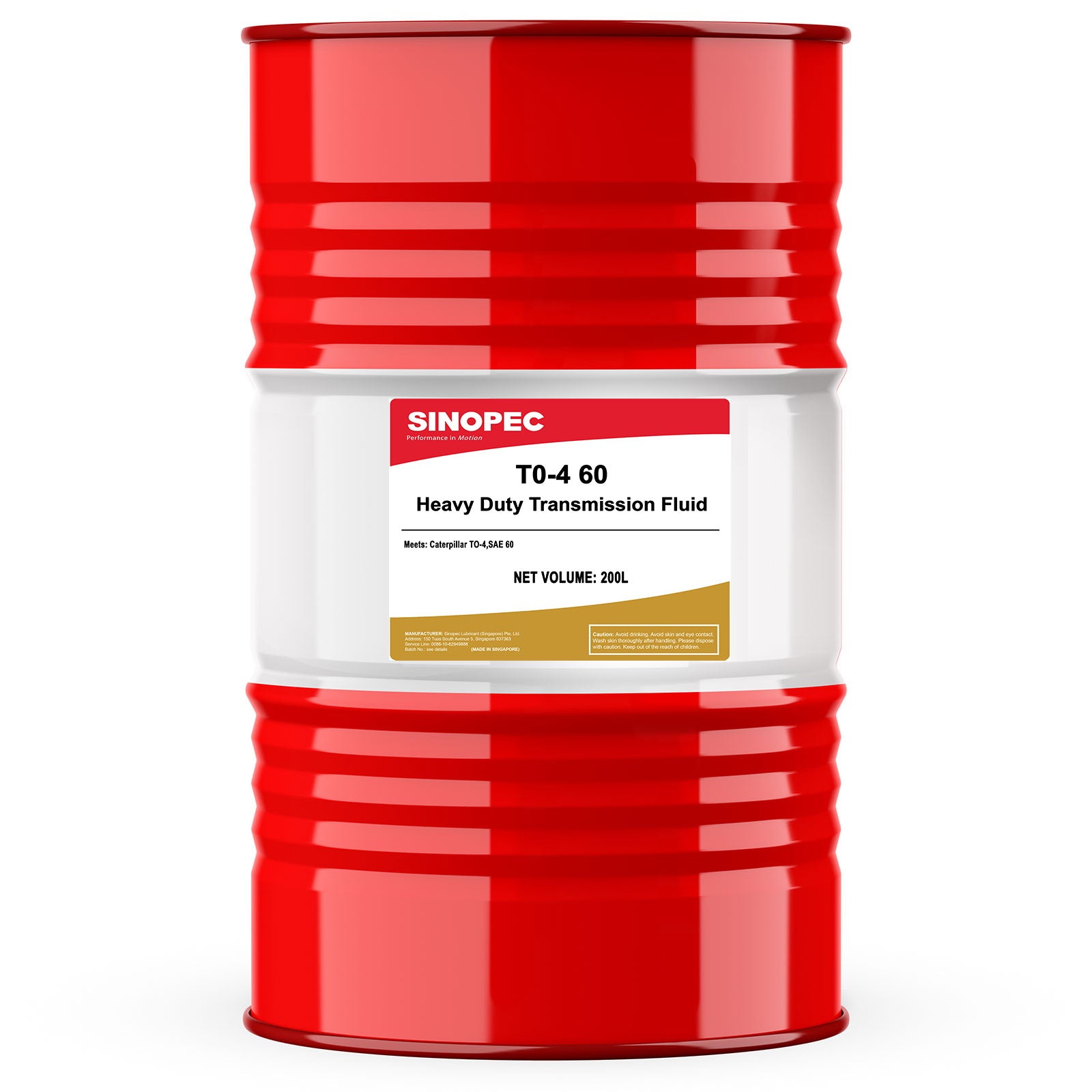 TO-4 60 Drive Train CAT Fluid - 55 Gallon Drum