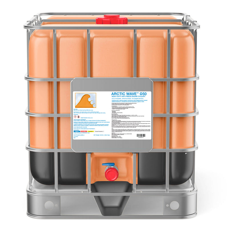 Orange Coolant - 50/50 - 275 Gallon Tote