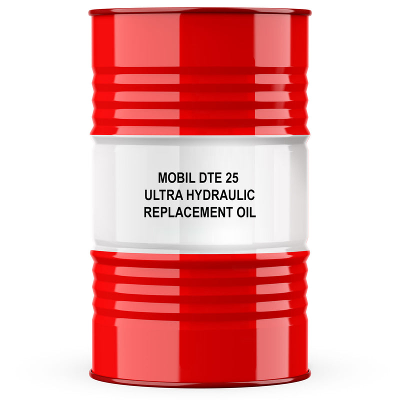 Mobil DTE 25 Ultra Hydraulic Replacement Oil.