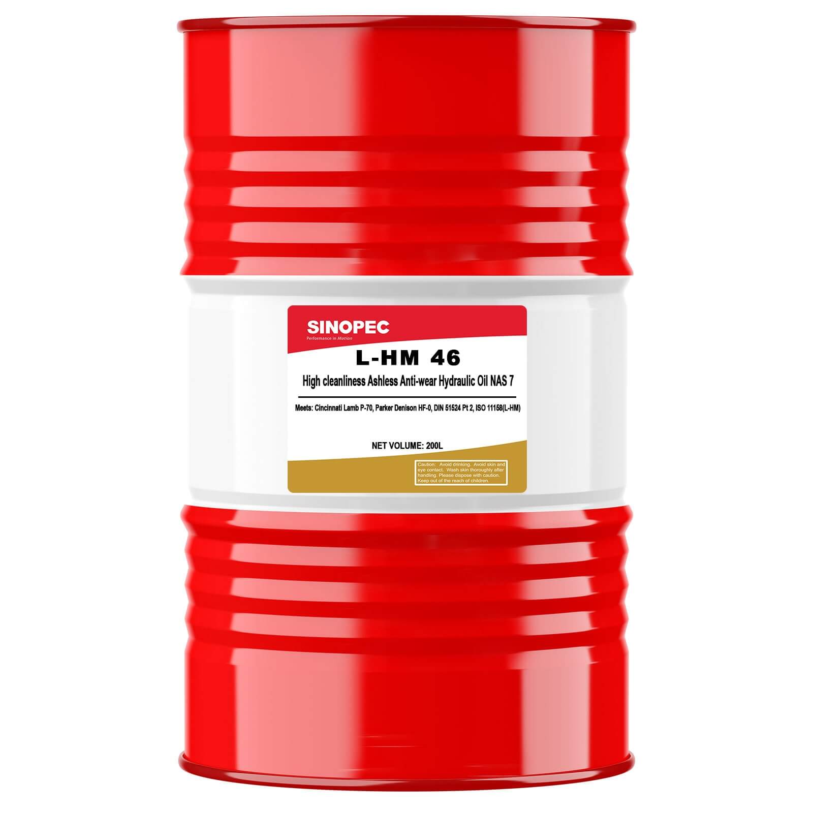 Ashless 46 AW Zinc-free Hydraulic Oil.