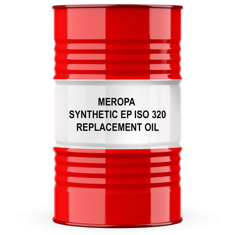 Chevron Meropa Synthetic EP ISO 320 Gear Replacement Oil Gear Oil BuySinopec.com 55 Gallon Drum 