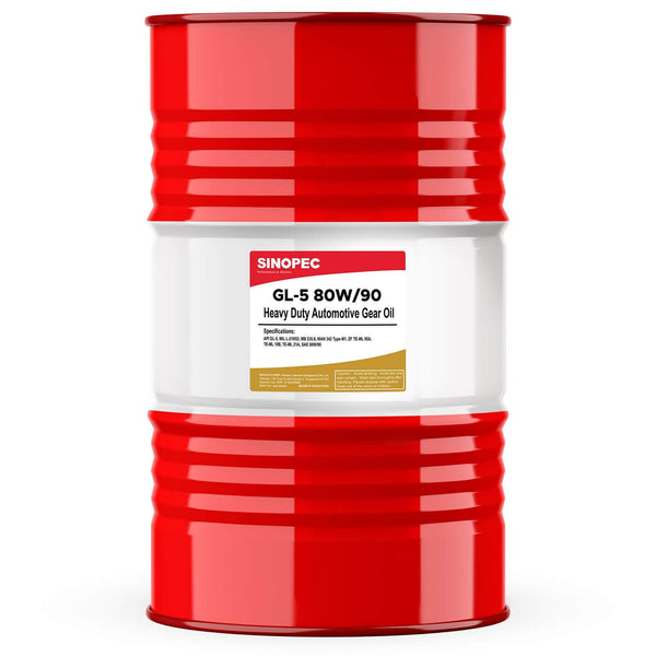 GL-5 80W90 Heavy Duty Automotive Gear Oil - 55 Gallon Drum
